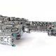 Illustration for article titled The battlecruiser emHyperion/em from emStarcraft II/em, à la LEGO